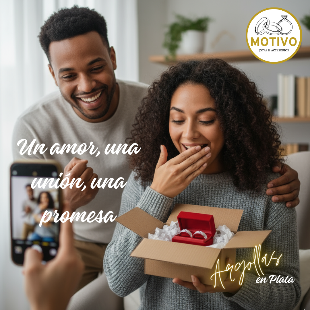 Argollas Matrimonio en Plata ley950 diseño Armonía 💕